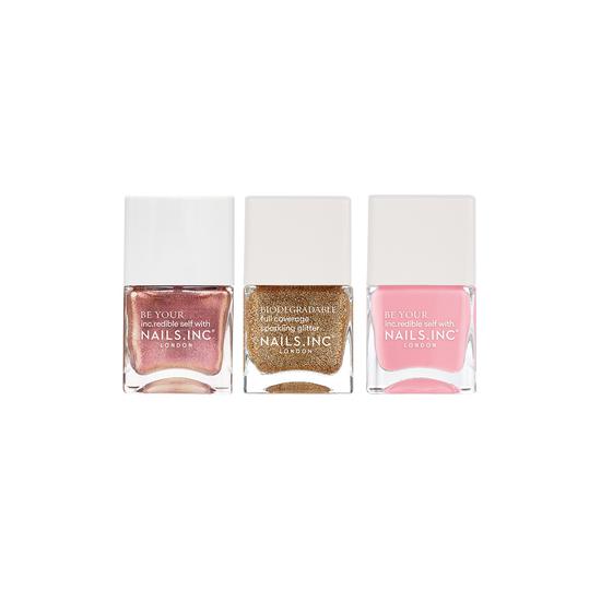 Nails Inc Love Is Present Nail Polish Gift Set