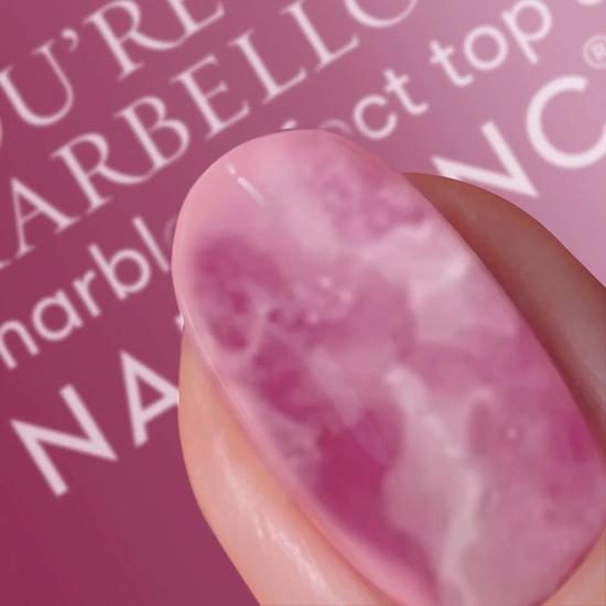 Nails Inc Marbellous Top Coat May the Quartz Be With You