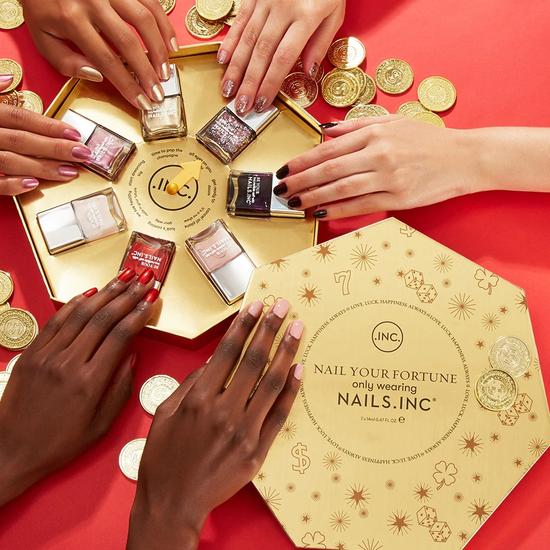 Nails Inc Nail Your Fortune Gift Set 7 x 14ml