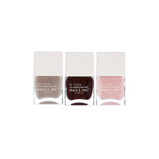Nails Inc Party On Repeat Nail Polish Gift Set