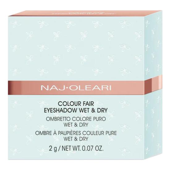 Naj Oleari Colour Fair Black Eyeshadow Wet & Dry 20 Nero Multiriflesso