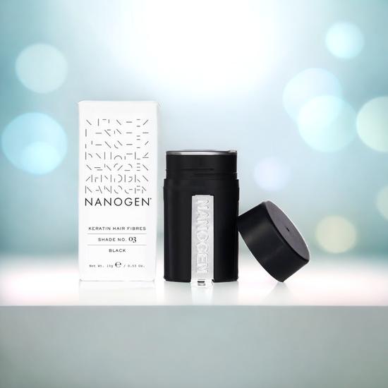 Nanogen Hair Thickening Fibres Mini-Size: Grey