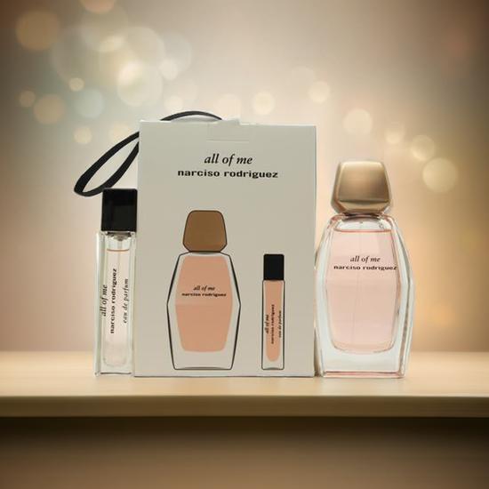 Narciso Rodriguez All Of Me Gift Set 90ml Eau De Parfum + 10ml Eau De Parfum