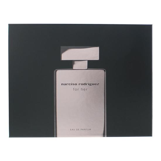 Narciso Rodriguez For Her Eau De Parfum 100ml, 10ml + Body Lotion Gift Set 100ml