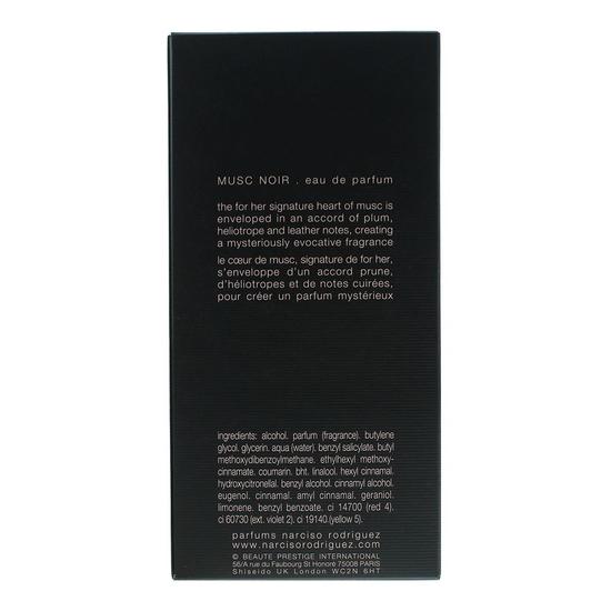 Narciso Rodriguez For Her Musc Noir Eau De Parfum 100ml