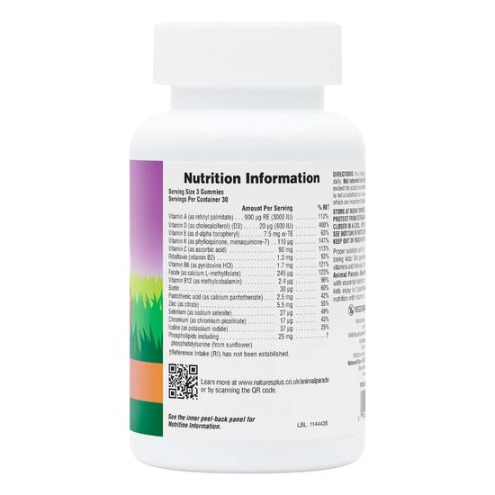 Nature's Plus Animal Parade Multivitamin Gummies 90 Gummies