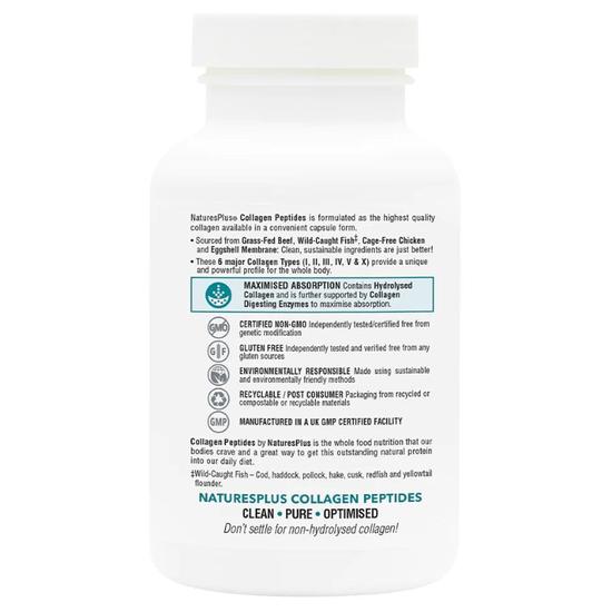 Nature's Plus Collagen Peptides Capsules 120 Capsules