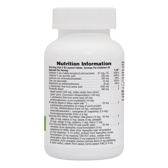 Nature's Plus GI Nutra Bi-Layer Tablets 90 Tablets