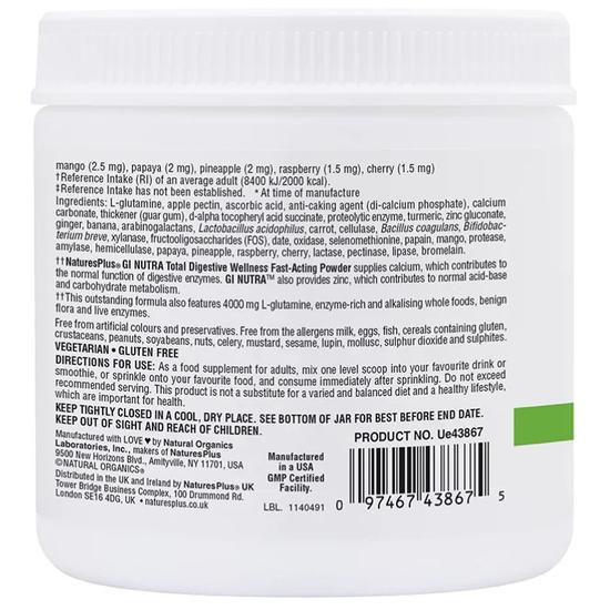 Nature's Plus GI Nutra Drink Powder 174g