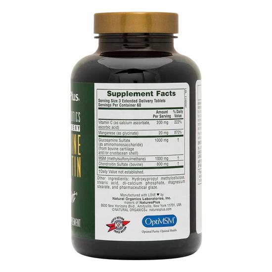 Nature's Plus Glucosamine/Chondroitin/MSM Ultra Joint Tablets 90 Tablets