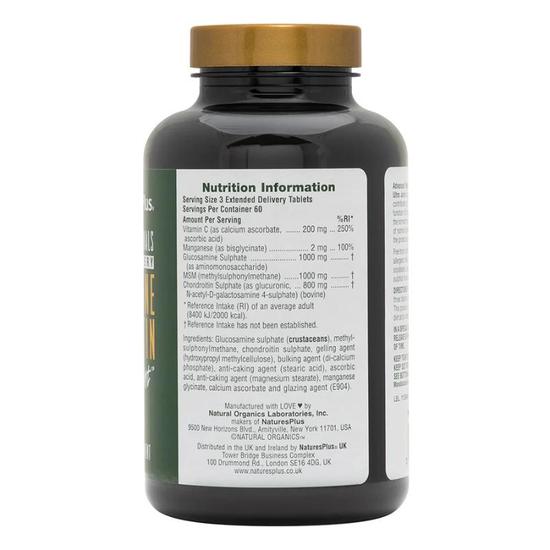Nature's Plus Glucosamine/Chondroitin/MSM Ultra Joint Tablets 180 Tablets