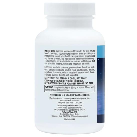 Nature's Plus Magnesium Nighttime Capsules 60 Capsules