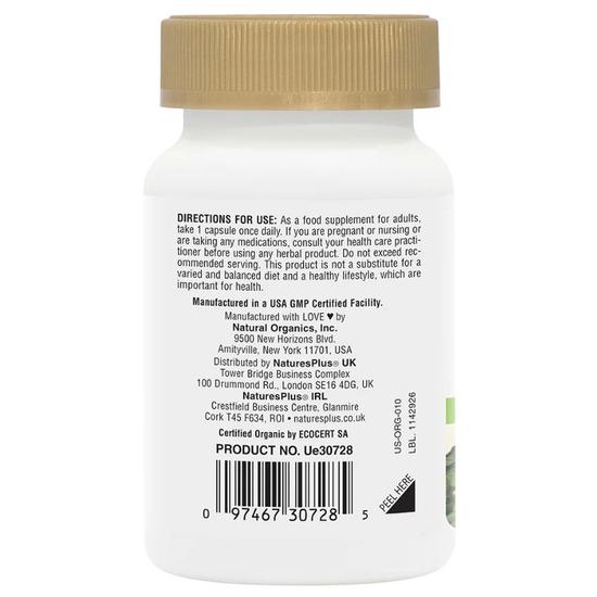 Nature's Plus Source Of Life Garden Organic Vitamin D3 2500iu Vegicaps 60 Vegicaps