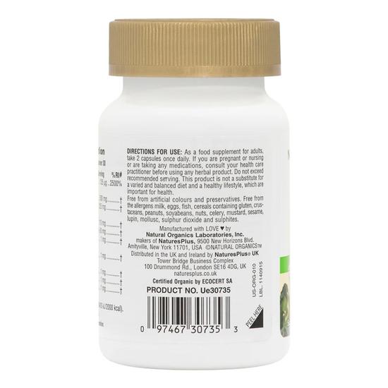 Nature's Plus Source Of Life Garden Organic Vitamin D3 5000iu Vegicaps 60 Vegicaps