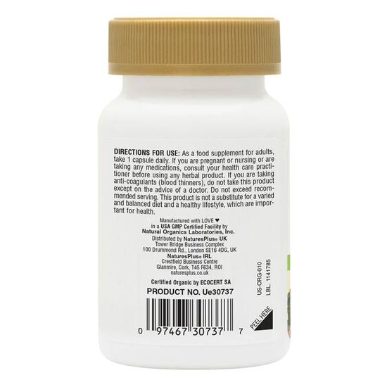 Nature's Plus Source Of Life Garden Organic Vitamin K2 120mcg Vegicaps 60 Vegicaps