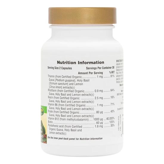 Nature's Plus Source Of Life Garden Vitamin B12 1000ug Vegicaps 60 Vegicaps