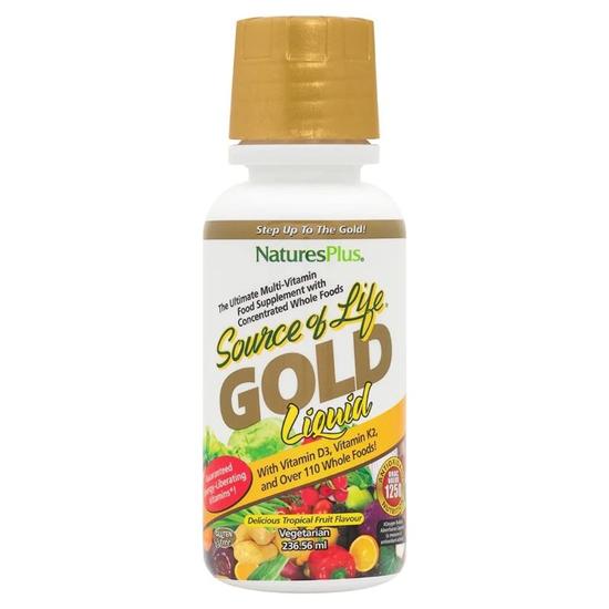Nature's Plus Source Of Life Gold Multi Vitamin Liquid 236ml