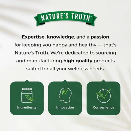 Nature's Truth Gingko Biloba & Korean Ginseng Tablets 60 Tablets