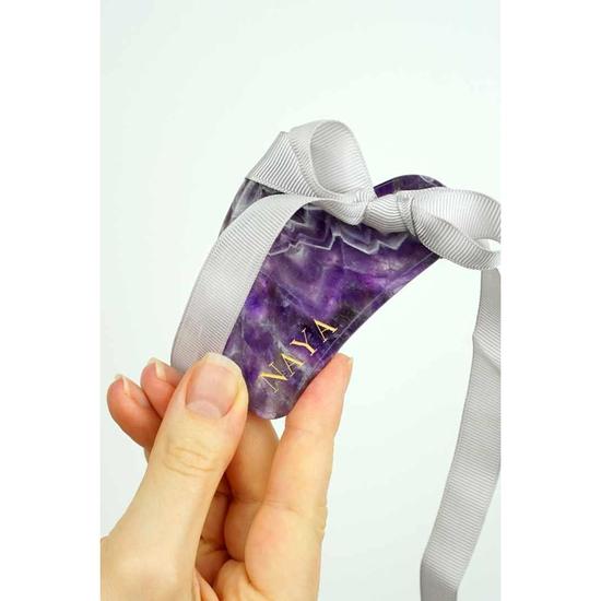 NAYA Amethyst Gua Sha Amethyst Gua Sha Only - No Oil