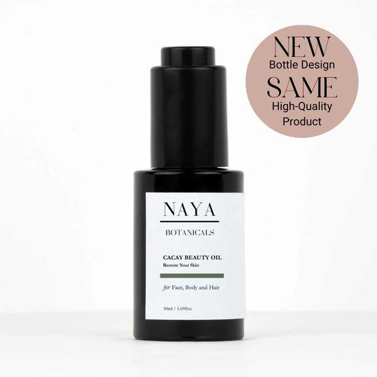NAYA Amethyst Gua Sha & Relax Me Cacay Beauty Oil 30ml