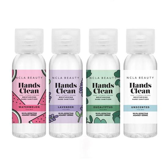 NCLA Beauty Hands Clean Moisturising Hand Sanitiser Peach
