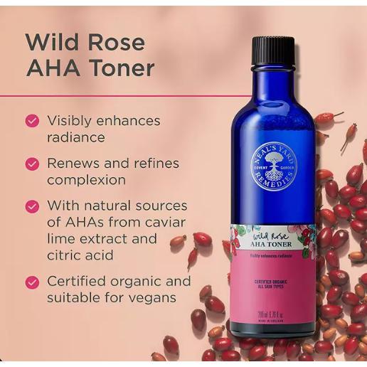 Neal's Yard Remedies Wild Rose AHA Toner 200ml