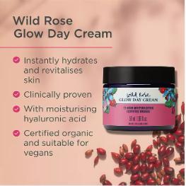 Neal's Yard Remedies Wild Rose Glow Day Cream 50ml