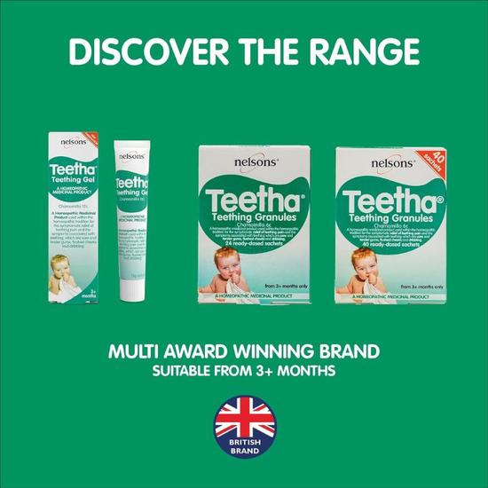 Nelsons Teetha Gel 15g