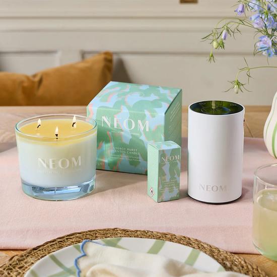 Neom Organics Energy Burst Essential Oil Blend Spearmint, Rosemary & Eucalyptus 10ml