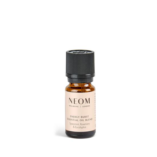Neom Organics Energy Burst Essential Oil Blend Spearmint, Rosemary & Eucalyptus 10ml