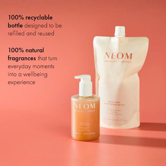 Neom Organics Great Day Hand Wash 600ml - Refill
