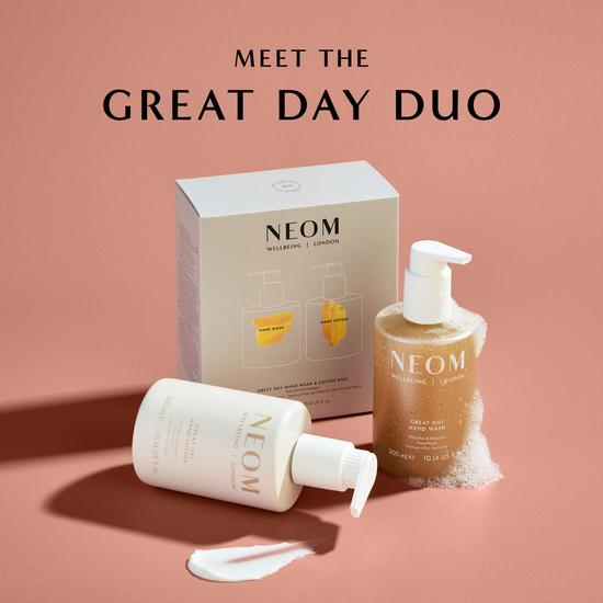 Neom Organics Great Day Hand Wash & Lotion Duo