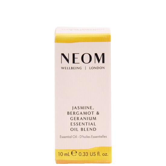 Neom Organics Jasmine, Bergamot & Geranium Essential Oil Blend 10ml