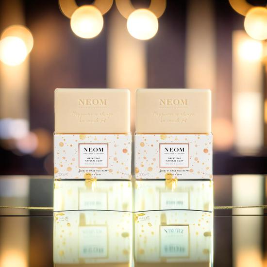 Neom Organics Scent To Make You Happy Great Day Natural Soap 200g