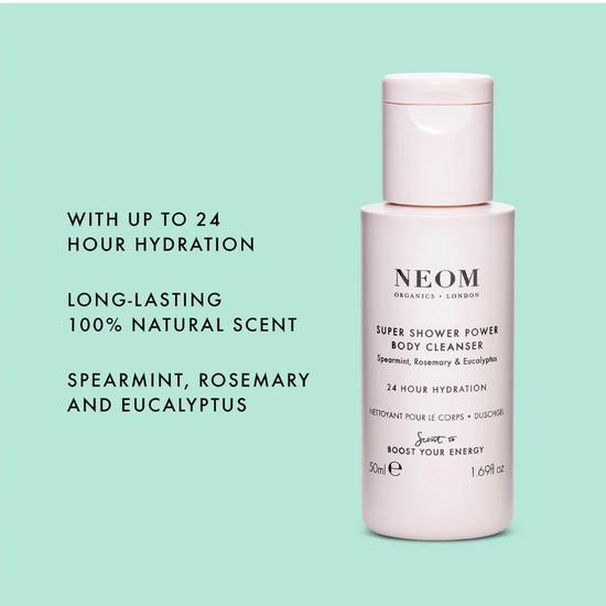 Neom Organics Super Shower Power Body Cleanser 50ml
