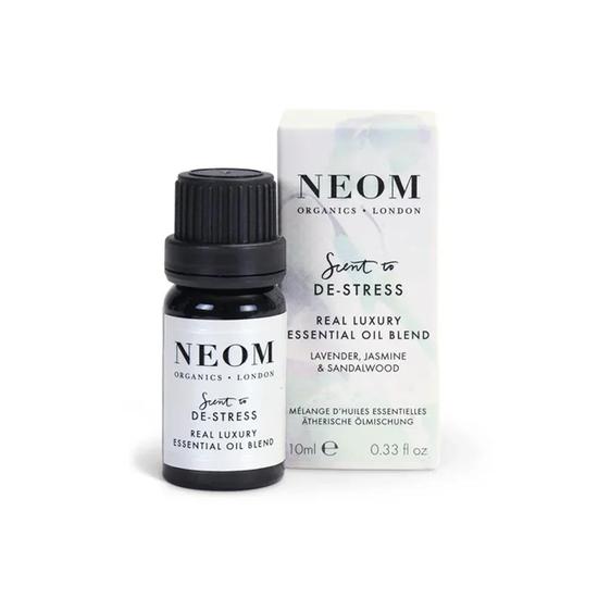 Neom Organics Wellbeing Pod Mini Black & Real Luxury De-Stress Essential Oil Blend Duo