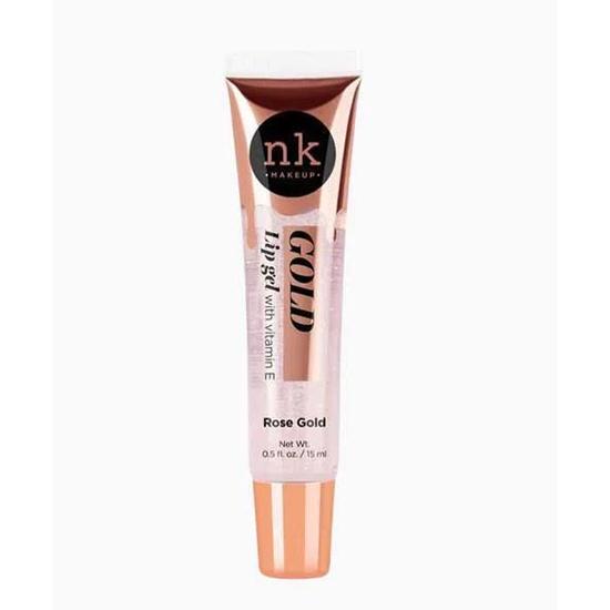 NICKA K NEWYORK NK Gold Lip Gel Vitamin E Rose Gold 15ml