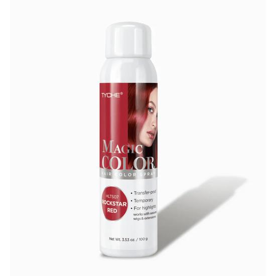 NICKA K NEWYORK Tyche Magic Colour Hair Colour Spray Rockstar Red 100g