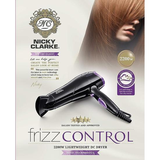 Nicky Clarke Frizz Control Hair Dryer