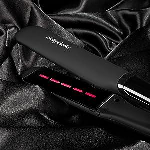 Nicky Clarke Infrared Pro Hair Straightener Black