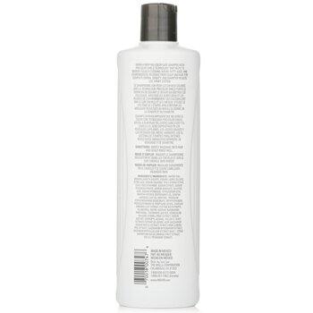 Nioxin Derma Purifying System 4 Cleanser Shampoo Coloured Hair, Progressed Thinning, Colour Safe 300ml