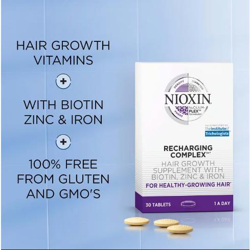 Nioxin Recharging Complex Supplements x 30