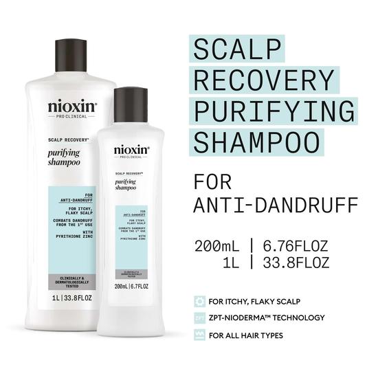 Nioxin Scalp Recovery Shampoo For Itchy, Flaky, Dry Scalp 200ml