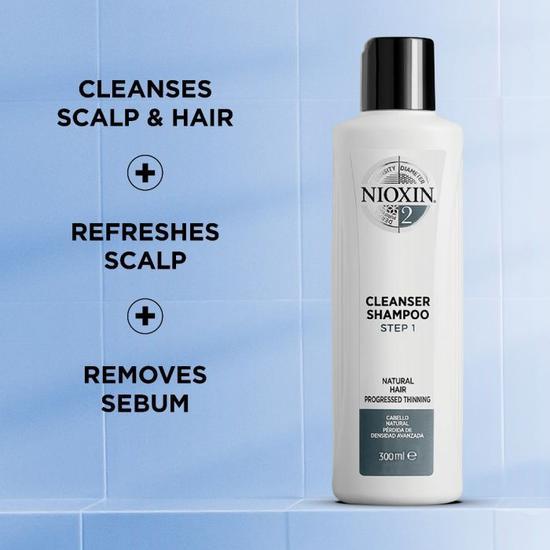 Nioxin System 2 Cleanser Shampoo 300ml