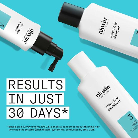 Nioxin System 3 Kit For Coloured Hair With Light Thinning