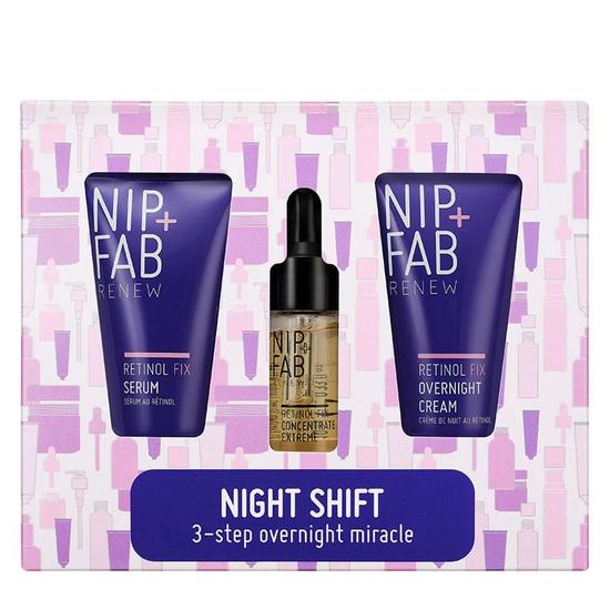NIP+FAB Night Shift Trio Gift Set