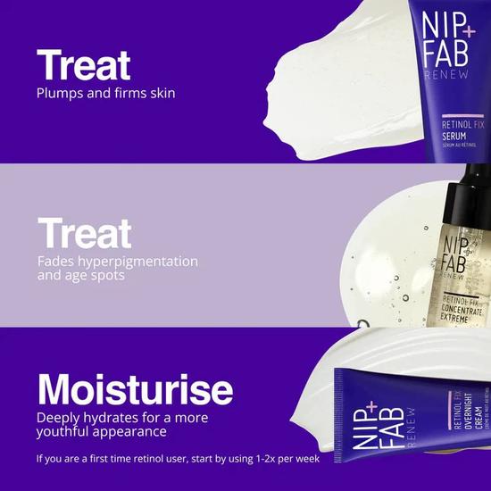 NIP+FAB Night Shift Trio Gift Set