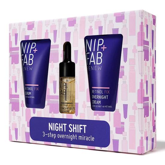 NIP+FAB Night Shift Trio Gift Set
