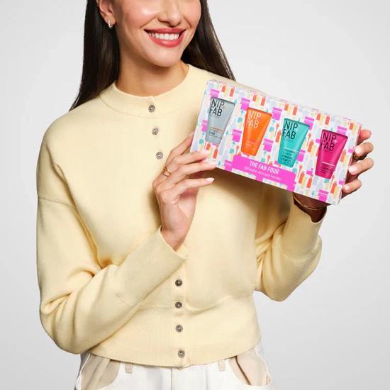 NIP+FAB The Fab Four Deluxe Gift Set