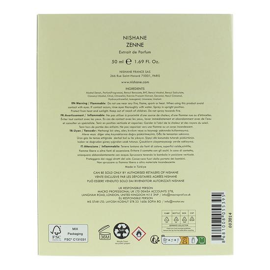 Nishane Zenne Extrait De Parfum 50ml